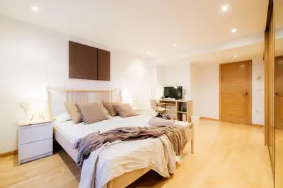 Cama o camas de una habitación en Casa Goya 1 Dormitorio Sofá Cama