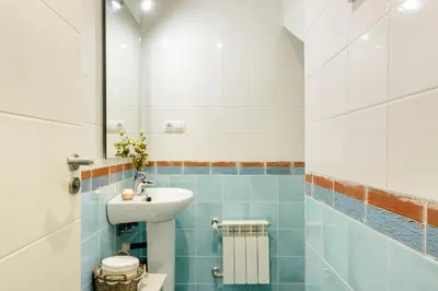 Un baño de Duplex Las Margas Vistas Montañas