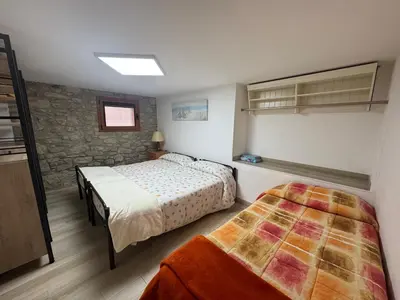 Cama o camas de una habitación en La Muralla