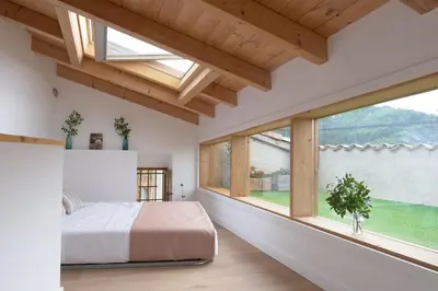 Cama o camas de una habitación en Casa Potenta