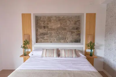 Cama o camas de una habitación en Casa Potenta