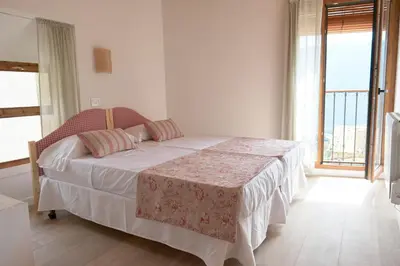 Cama o camas de una habitación en Casa Potenta