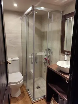 Un baño de Family apartment in Esterri D'Àneu