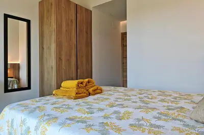 Cama o camas de una habitación en Hegoalde