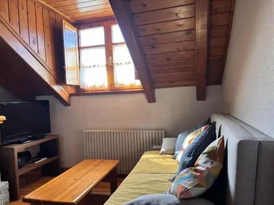 Zona de estar de BPirineos-Senarta