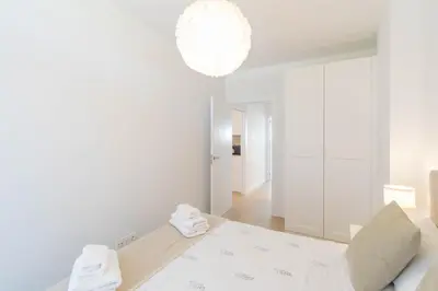 Cama o camas de una habitación en Acogedor apartamento loft a 15 minutos del centro