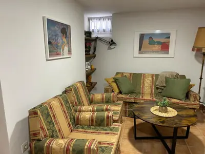 Zona de estar de Casa Palafox Fitero