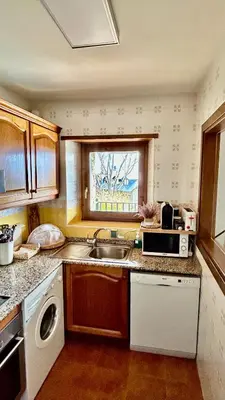 Una cocina o zona de cocina en El Mirador d'Olp