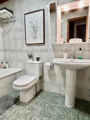 Un baño de El Mirador d'Olp