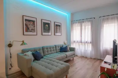 Zona de estar de Casa Queral Xerta
