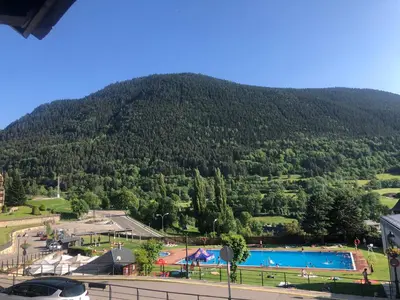 Vista general de una montaña o vista desde el apartamento