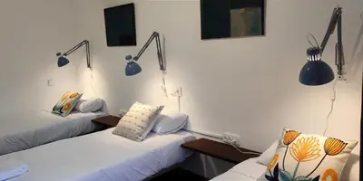 Cama o camas de una habitación en El Tercer Piso