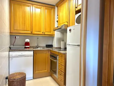 Una cocina o zona de cocina en Dúplex acollidor i rústic a Espot by RURAL D'ÀNEU