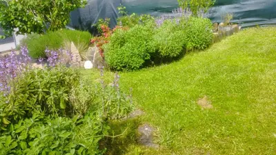 Jardín al aire libre en Casa rural Eguzkilore