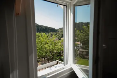 Jardín al aire libre en Apartamento Rio Irati