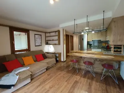 Una cocina o zona de cocina en InmoCyma Mincholet bajo con terraza
