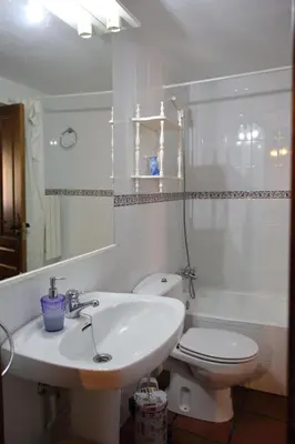 Un baño de Casa Rural La Tejada