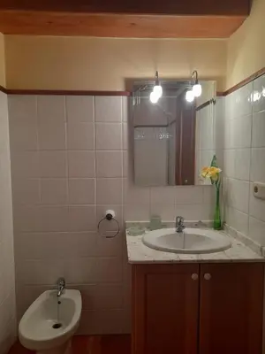 Un baño de Vistas espectaculares -Triplex acogedor bien equipado - Erta 7