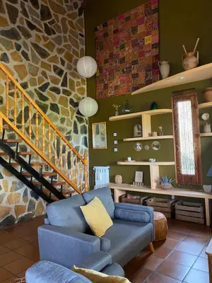 Zona de estar de La Kolina Casa Rural
