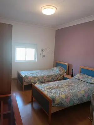 Cama o camas de una habitación en El Refugio de Alcubierre