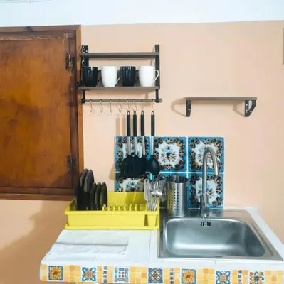 Una cocina o zona de cocina en Casa BESSY