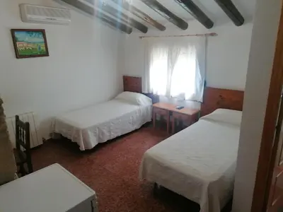 Cama o camas de una habitación en Casa Gil Guara