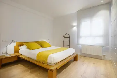 Cama o camas de una habitación en Casa Estrimal, Panticosa, grandes familias y pequeños grupos
