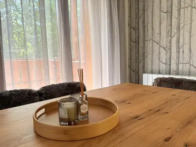 Zona de estar de Villa Aneto - Confort moderno en el corazón de Benasque