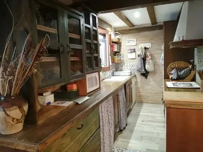 Una cocina o zona de cocina en La Huerta