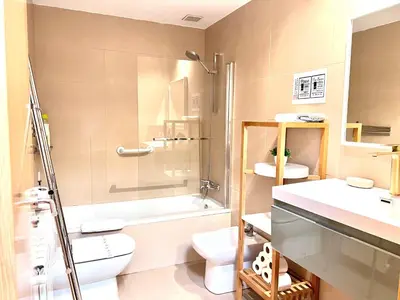 Un baño de El mirador de la Reina