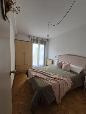 Cama o camas de una habitación en Apartamento Casa Cava