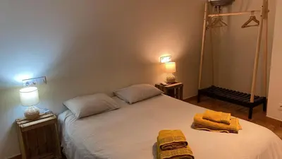 Cama o camas de una habitación en La falsa de Palacio