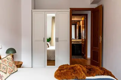Cama o camas de una habitación en Altos de Sabiñanigo
