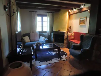 Zona de estar de El Prau De Vidal