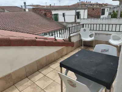 Un balcón o terraza de El Sendero