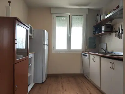 Una cocina o zona de cocina en El Sendero