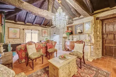 Zona de estar de Casa Ondare Etxea by Clabao