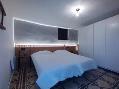 Cama o camas de una habitación en La Posada del Castillo