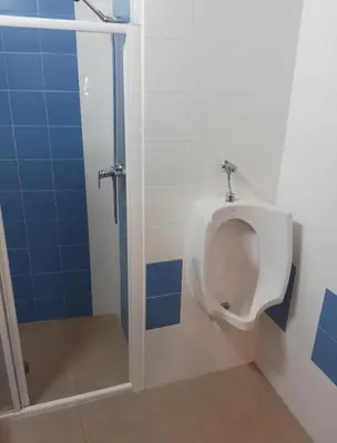 Un baño de Albergue Restaurante Talamantes