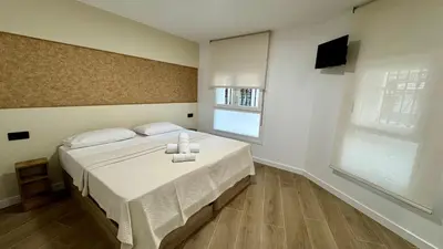 Cama o camas de una habitación en Casa Martina