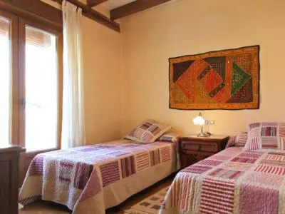 Cama o camas de una habitación en Casa Chaparrete