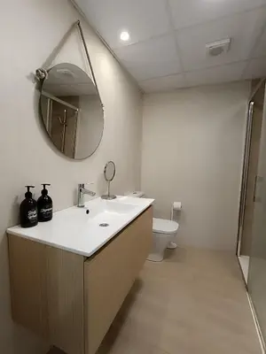 Un baño de Suite Estébanes
