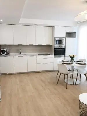 Una cocina o zona de cocina en Suite Estébanes