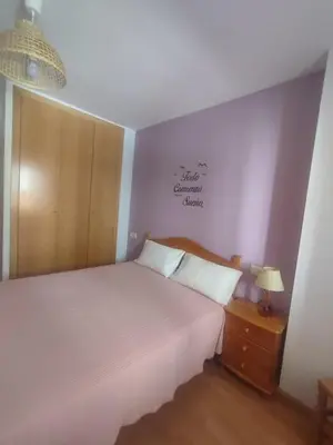 Cama o camas de una habitación en Apartamento Chispita