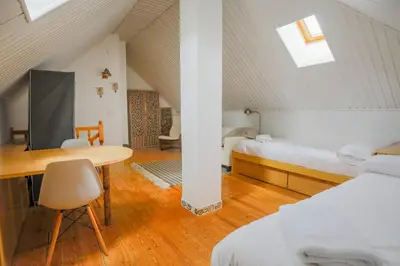 Cama o camas de una habitación en Ilargi, cálido, familiar, garaje y petfriendly - Arafita Apartamentos