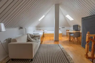 Zona de estar de Ilargi, cálido, familiar, garaje y petfriendly - Arafita Apartamentos