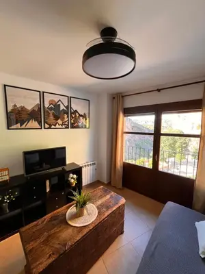 Zona de estar de Apartamento Pasarelas Ventanal