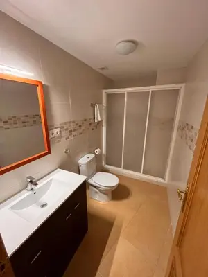 Un baño de Apartamento Pasarelas Ventanal