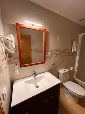 Un baño de Apartamento Pasarelas Ventanal