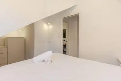 Cama o camas de una habitación en Los Arcos de Escarrilla